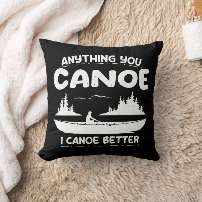 Cojín Decorativo Cualquier Cosa Que Canojes Mejor Arco De Canoa (Manta)