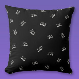 Cojín Decorativo Cualquier logotipo o imagen cargada | Patrón dispe