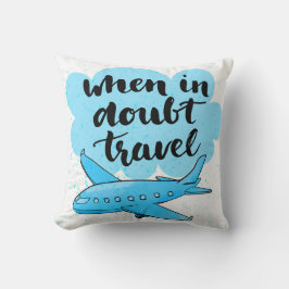 Cojín Decorativo Cuando en viaje de la duda