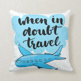 Cojín Decorativo Cuando en viaje de la duda
