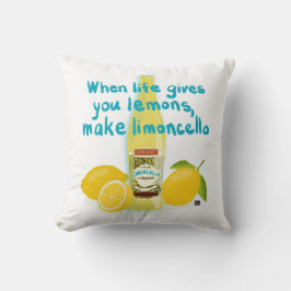 Cojín Decorativo Cuando la vida te da limones - Haz Limoncello