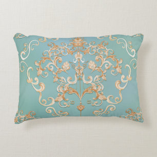 Cojín Decorativo Cuartz Rosa metálico: Textura brillante