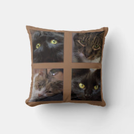 Cojín Decorativo Cuatro gatos de Miriam Kilmer