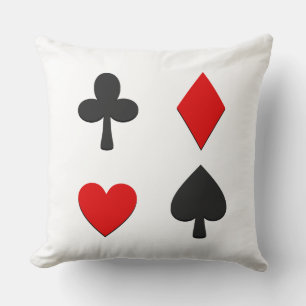 Cojín Decorativo Cuatro Palos de Cartas