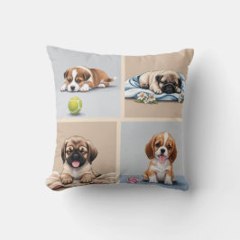 Cojín Decorativo Cuatro Patitas, Cuatro Historias