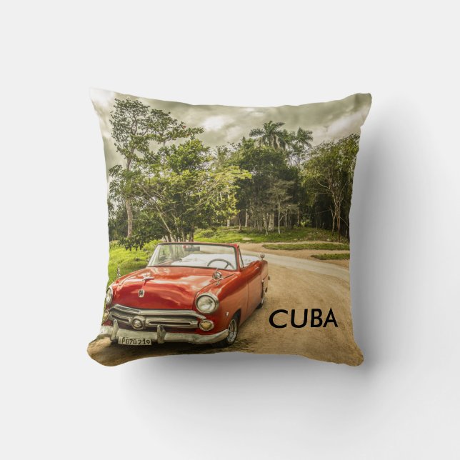 Cojín Decorativo Cuba (Anverso)