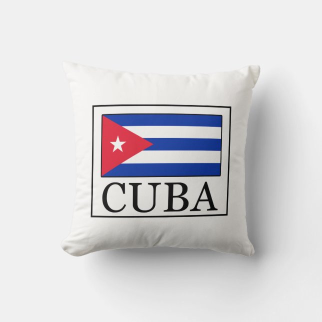 Cojín Decorativo Cuba (Anverso)