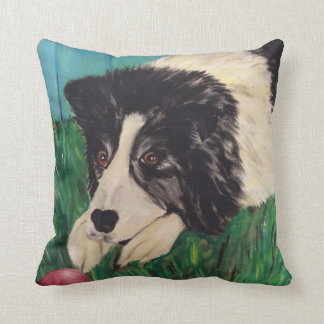 Cojín Decorativo Cubierta de collie de borde