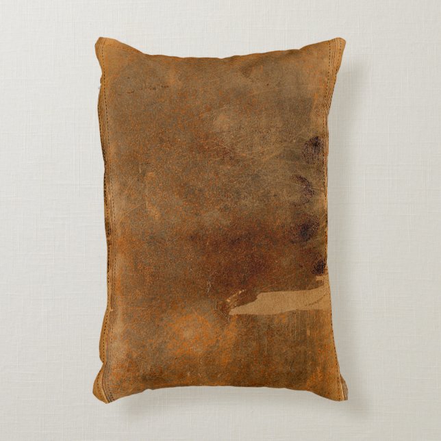 Cojín Decorativo Cubierta de libro rústico Cushion cuero viejo (Frente (Vertical))