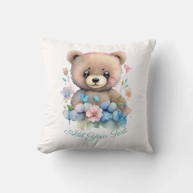 Cojín Decorativo Cubo de oso (Anverso)