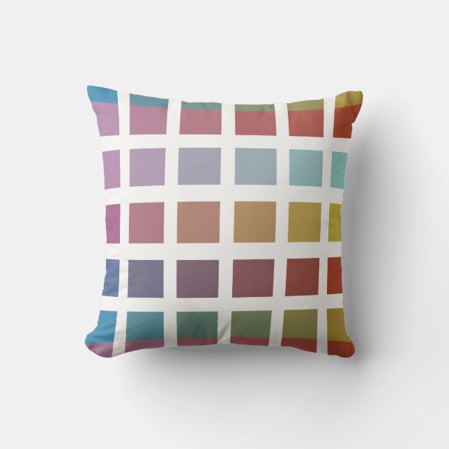 Cojín Decorativo Cubos de colores (Anverso)