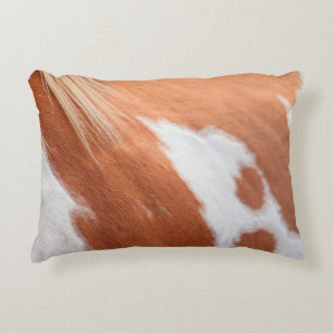 Cojín Decorativo Cuchillo de caballo animal equino tan
