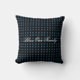 Cojín Decorativo Cuchillo de diseño azul reversible Toss