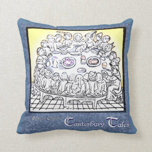 Cojín Decorativo Cuentos de Cantorbery