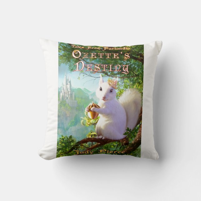 Cojín Decorativo Cuentos del destino de Farlandia Ozette (Anverso)