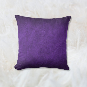 Cojín Decorativo Cuero de imitación morado