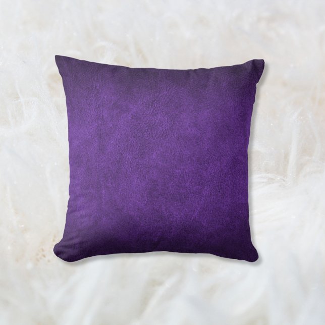 Cojín Decorativo Cuero de imitación morado (Subido por el creador)