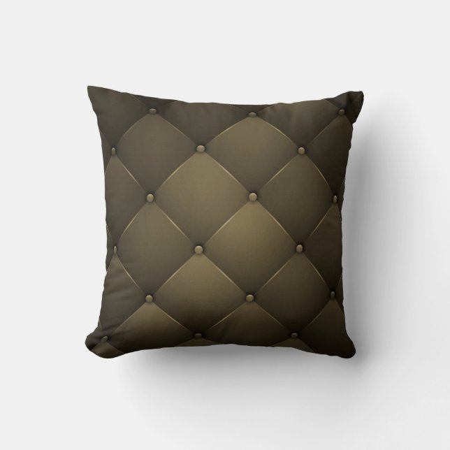 Cojín Decorativo Cuero elegante (Anverso)