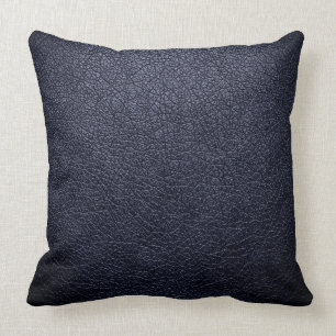 Cojín Decorativo Cuero negro