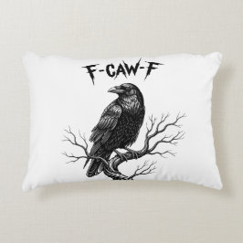 Cojín Decorativo Cuervo - F-Caw-F
