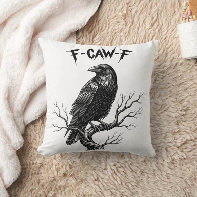 Cojín Decorativo Cuervo - F-Caw-F (Manta)
