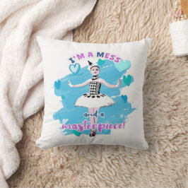 Cojín Decorativo Cuesta que soy una bailarina de Mess y Masterpiece
