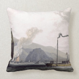 Cojín Decorativo Cueza el barco al vapor en el Clyde cerca de