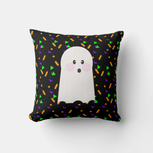 Cojín Decorativo Cuidada Fantasma Halloween Rociar El Patrón De Azú