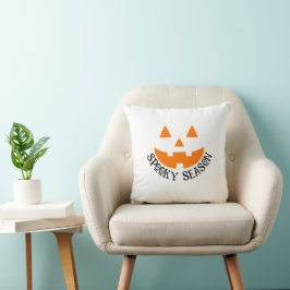 Cojín Decorativo Cuidada Halloween Spookone Season Pumpkin Face