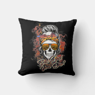 Cojín Decorativo Cuidada Pero Muriste Desordenado Bun Sugar Skull F