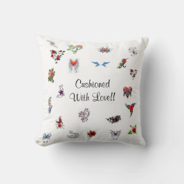 Cojín Decorativo Cuidados Con Amor