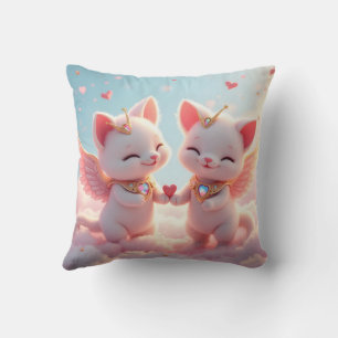 Cojín Decorativo Cuidados gatos de amor