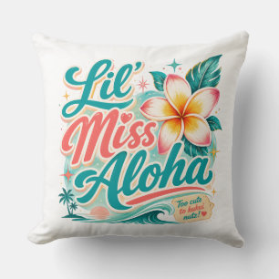 Cojín Decorativo Cultura de Hawái - Lil Miss Aloha