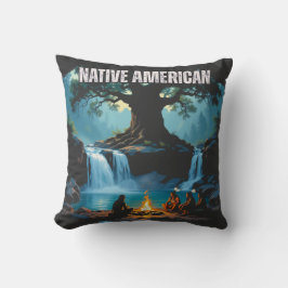 Cojín Decorativo Cultura del arte nativo americano