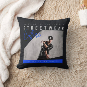 Cojín Decorativo Cultura Streetwear Estilo de Baile Urbano