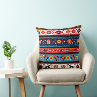 Cojín Decorativo Cultural Christmas Geometric Festive 