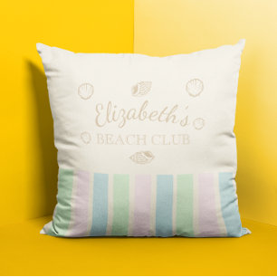 Cojín Decorativo Cumpleaños de Beach Club