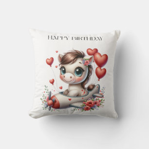 Cojín Decorativo Cumpleaños de Pony Pilot
