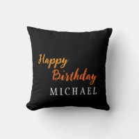 Cumpleaños Tu Nombre Minimalista Personal Moderno