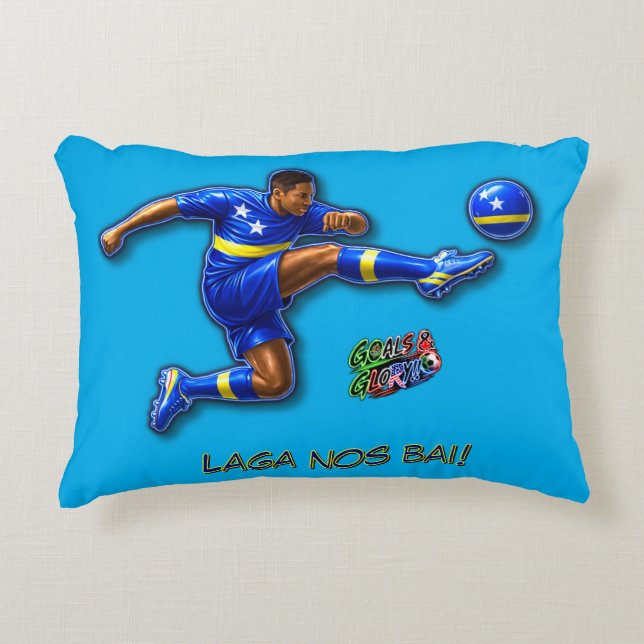 Cojín Decorativo Curazao Vamos (Anverso)
