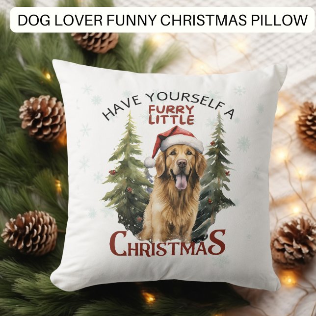 Cojín Decorativo Curiosos Perros Furry Pequeños Navidades (Subido por el creador)