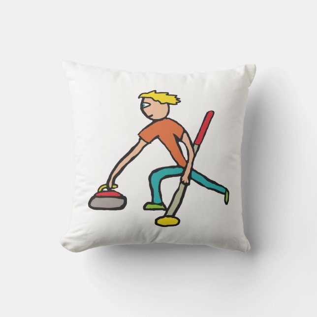 Cojín Decorativo Curling (Anverso)