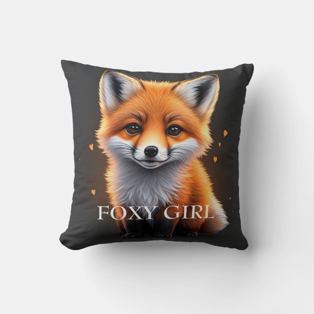 Cojín Decorativo Curte Baby Fox (Anverso)