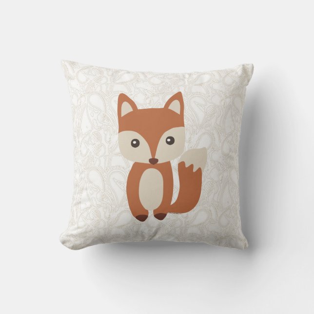 Cojín Decorativo Curte Baby Fox (Anverso)