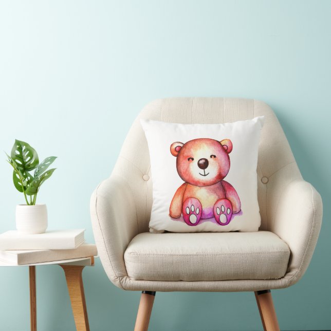 Cojín Decorativo Curte Bear Guay Teddy positivo (Silla)