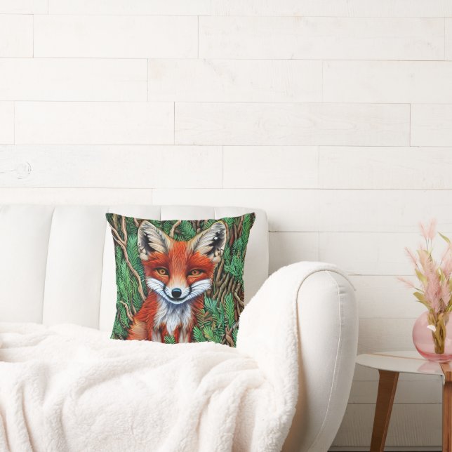 Cojín Decorativo Curte Little Wilderness Fox (Sofá)
