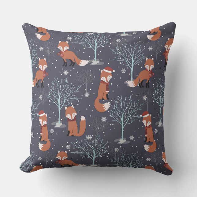Cojín Decorativo Curte Winter Fox (Anverso)
