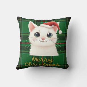 Cojín Decorativo Cushion con gato festivo