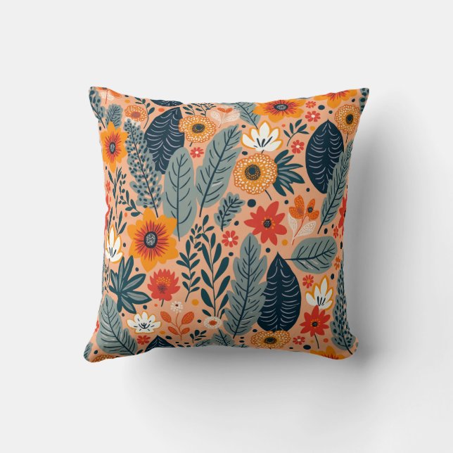 Cojín Decorativo Cushion con vibraciones de otoño e invierno (Reverso)