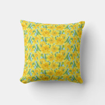 Cushion Daffodils de Pascua